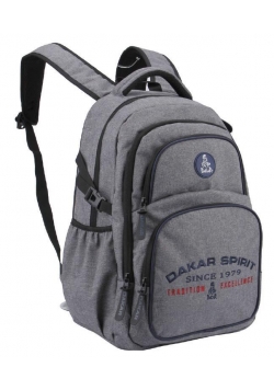Plecak zaokrąglony Dakar grey