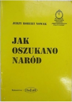 Jak oszukano naród, autograf
