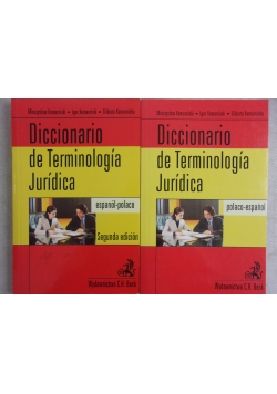Diccionario de Terminologia Juridica, zestaw 2 książek