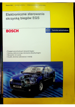 Elektroniczne sterowanie skrzynią biegów EGS