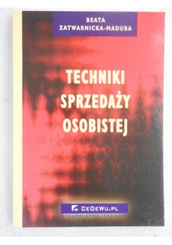 Techniki sprzedaży osobistej