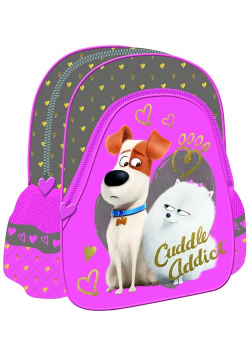 Plecak szkolno-wycieczkowy 12'' Secret life of pets różowy