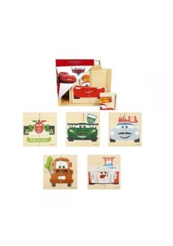 Puzzle drewniane Auta