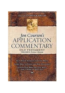 Application Commentary: Old Testament Psalms-malachi