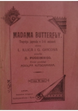 Madama Butterfly, 1909 r.