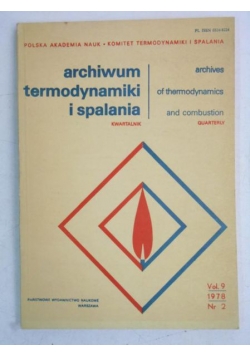 Archiwum termodynamiki i spalania