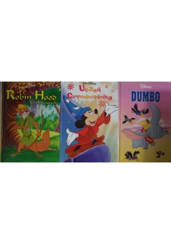 Robin Hood w tarapatach, Dumbo, Uczeń Czarnoksiężnika, zestaw 3 książek
