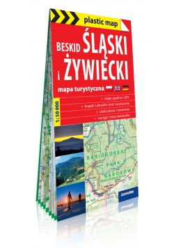 Beskid Śląski i Żywiecki foliowana mapa turystyczna 1:50 000