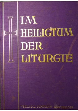Im Heiligtum der Liturgie, 1929 r.