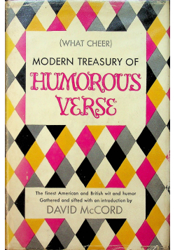 Modern treasury of humorous verse