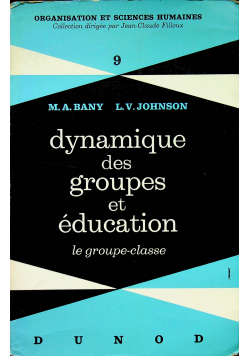 Dynamique des groupes st sducation