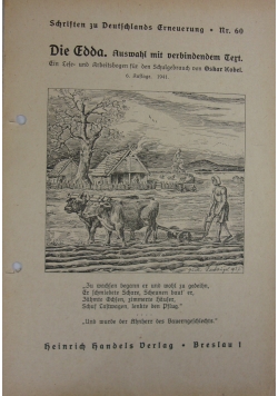 Die Edda, 1941 r.