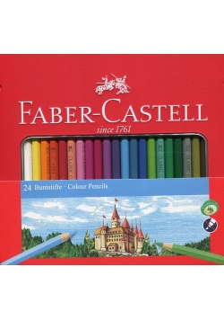 Kredki zamek 24 kolory