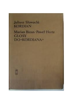 Kordian. Głosy do Kordiana