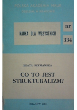 Co to jest strukturalizm