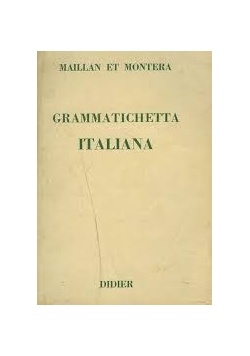 Grammatichetta Italiana