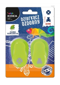 Dziurkacze ozdobne Kidea 10mm 2 sztuki