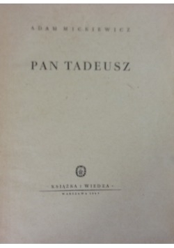 Pan Tadeusz, 1949r
