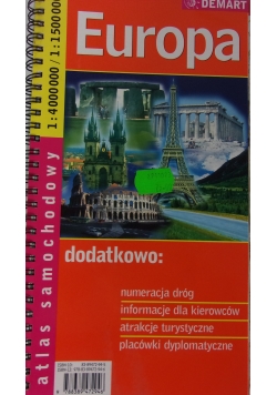 Europa- atlas samochodowy