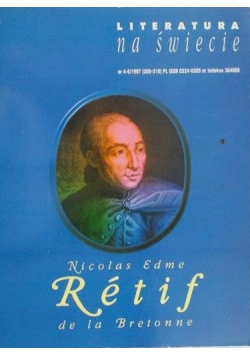 Literatura na świecie, Nicolas Edme Retif de la Bretonne