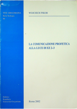 La comunicazione profetica alla luce di ez 2 3