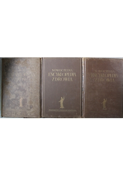 Encyklopedia Zdrowia 3 Tomy 1938 r