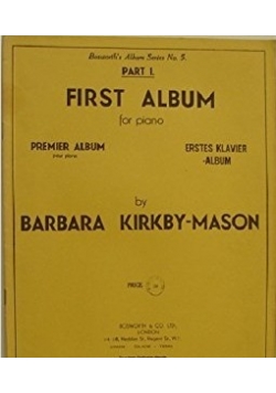 First album for piano