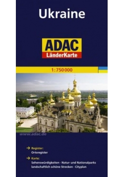 LanderKarte ADAC. Ukraina 1:750 000 mapa