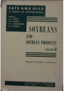Soybeans and Soybean products