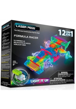 Klocki laser pegs 12 w 1 Formula racer