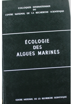 Ecologie des Algues Marines