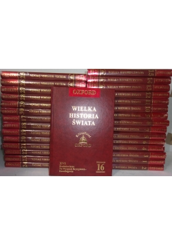 Oxford. Wielka historia świata,zestaw 30 książek , Nowe