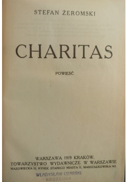 Charitas, 1919 r.