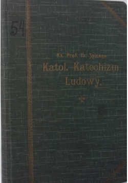 Katechizm ludowy, 1927 r.