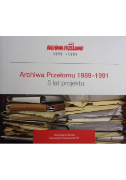 Archiwa przełomu 1989 1991