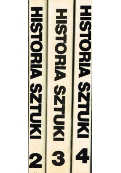 Historia sztuki, zestaw 3 książek