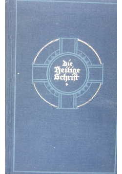 Die Beilige Smrift, 1933r.