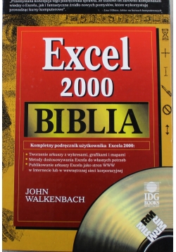 Excel 2000 Biblia plus płyta CD