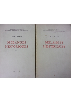 Melanges Historiques, t. I-II