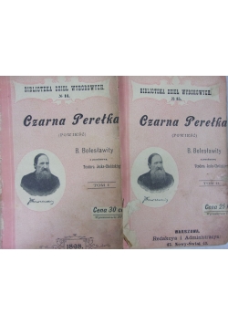 Czarna Perełka,Tom I,II,1898.