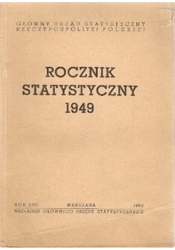 Rocznik Statystyczny 1949,1950r.
