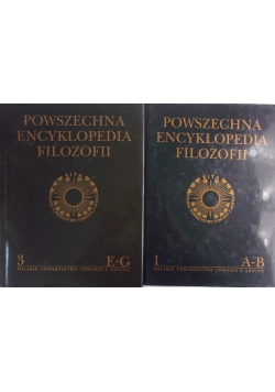 Powszechna Encyklopedia Filozofii ,tom I,III