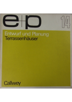 Entwurf und Planung Terrassenhauser