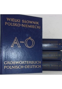 Wielki słownik niemiecko- polski; polsko- niemiecki, 4 tomy