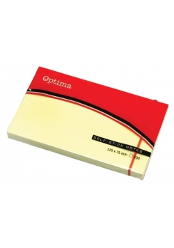 Samoprzylepny notes 75x125 mm 100 kartek 12 sztuk