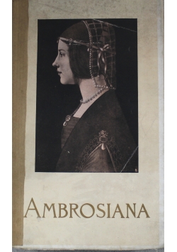 La Biblioteca Ambrosiana e le Collezioni Annesse 1907 r.