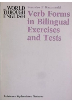 Verb forms in bilingual exercisees and test