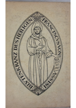 Blvtenkranz des heiligen Frasnciscvs von Assisi, 1905r.
