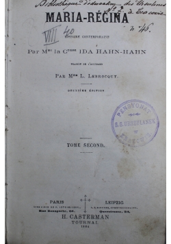 Maria - Regina 1864 r.