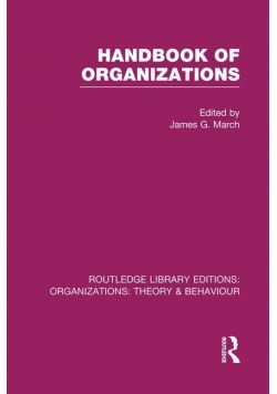 Handbook of Organizations